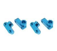 Lot de 4 Supports de Bras de Suspension Avant séparés en métal for Tamiya XV-01 XV01 1/10 RC Car Upgrades Parts Accessories