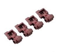 Lot de 4 supports de brosse de rechange pour meuleuse d'angle Dewalt D28811 D28810 D28803 D28112X D28111X D28111 Accessoires compatibles 648743-00