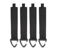 Lot de 4 supports de câbles d'extension résistants pour garage - Enrouleur de câbles avec boucle triangulaire - Pour atelier, maison, garage, entretien, entrepôt, cave