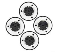 Lot de 4 supports de CD pour PlayStation 1 pour PSX - Composant de rechange compatible avec le couvercle du moteur du plateau CD et les exigences de montage central de la broche