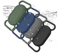 Lot de 4 supports de collier pour Samsung Galaxy Smarttag2, coque en silicone étanche, anti-perte, résistante aux rayures, compatible avec Galaxy Smart Tag2 pour colliers pour animaux de compagnie (4