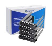 Lot de 4 supports de disque dur 2,5" SSD G176J pour disque dur SAS SATA compatible avec Dell PowerEdge R610 R620 R710 T710 R720 R815 R820