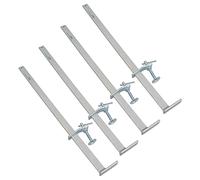 Lot de 4 supports de fixation pour mur de briques 560 mm