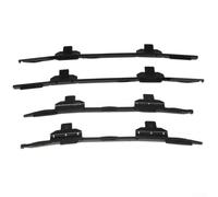 Lot de 4 supports de guidage manuels pour rideau de toit ouvrant compatibles avec BMW X1 E84 2009-2014 Noir ABS Kit de pièces de rechange