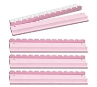 Lot de 4 supports de mahjong en bois, magnétiques, antidérapants, portables, festonnés pour table, pour voyage, camping, pique-nique, fête, rassemblement, adultes, famille, personnes âgées