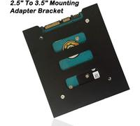 Lot De 4 Supports De Montage Ssd De 6,3 Cm À 8,9 Cm, Support De Montage En Métal Pour Disque Dur Avec 10 Couleurs Assorties, Organiseur De Cordon Réutilisable[ZHB2032]