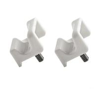 Lot de 4 supports de panier de réfrigérateur en plastique pour modèles Sub-Zero 611/611G/650/650G/BI-30U/BI-36U, comprend 4 pièces, blanc