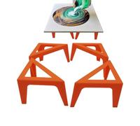 Lot de 4 Supports de Peinture en Toile, Pieds pour Toile Peinture, Support à Peinture pour Peindre, Supports en Toile pour Coulage d'acrylique Liquide, Fournitures de Peinture