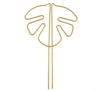 Lot de 4 supports de plantes en acier inoxydable pour une utilisation en intérieur avec construction en forme de lame pour soutenir efficacement les tiges des plantes