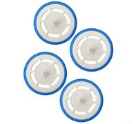 Lot de 4 supports de serpillère Ecovacs pour Deebot pour Mini - Attache rapide pour plaque de rechange, en plastique robuste, installation sans outil, accessoires d'entretien des sols durs