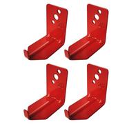 Lot de 4 supports d'extincteur universels avec vis et rondelles 9 kg