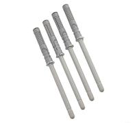 Lot de 4 supports en métal dissimulés pour étagères pour créer un look propre dans n'importe quelle pièce avec une installation facile