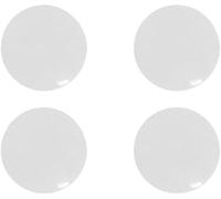 Lot de 4 supports magnétiques blancs pour dossards de course à pied avec boucle pour course à pied, accessoires de plein air