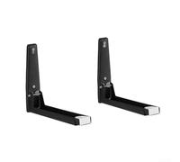 Lot de 4 supports muraux en acier inoxydable pour micro-ondes