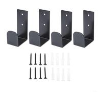 Lot de 4 supports muraux horizontaux pour ceinture de championnat de lutte pour boxe et réplique, cintres en métal