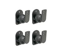 Lot de 4 supports muraux pour enceinte, Charge max 3,5 kg