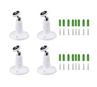 Lot de 4 supports muraux universels réglables pour appareil photo Arlo Pro/Pro2/Pro3/Pro4/Ultra/Ultra2/HD/GO/Light/Essential