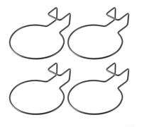 Lot de 4 supports muraux verticaux en fer pour pots de fleurs, bonsaï, balcon, cuisine, intérieur, herbes aromatiques, économie d'espace - Argenté (17 cm)