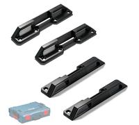 Lot de 4 supports pour coffret L-BOXX Bosch Sortimo L-BOXX - Accessoires pour boîtes à outils L-Safe - Fixations de sécurité L-Safe - Support stable à visser - Pour boîtes LT LS et Battery SafeBOXX