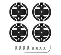 Lot de 4 supports pour ordinateur de vélo Garmin, compatibles avec les supports avant pour ordinateur de vélo Garmin, base de rechange pour ordinateur de vélo Garmin, accessoires de vélo de route VTT