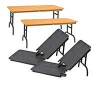 Lot de 4 tables cassables pour figurines de catch
