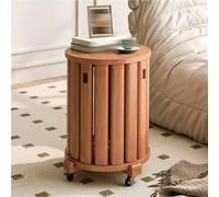 Lot de 4 tabourets empilables avec roulettes - Meuble polyvalent pour salon, chambre à coucher, cuisine, balcon