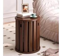 Lot de 4 tabourets empilables en bois, peu encombrants et polyvalents, parfaits pour le salon, la chambre à coucher, le balcon