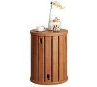 Lot de 4 tabourets empilables, table basse et chaises empilables en bois massif - Canapé-lit, table d'appoint, tabouret combiné pour salon, chambre, cuisine, salle à manger, design compact noir