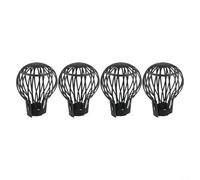 Lot de 4 tamis de protection contre les feuilles de descente pour éviter les blocages dans les gouttières