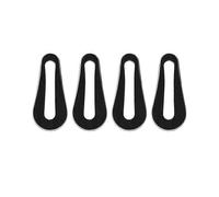 Lot de 4 tampons d'amortissement de porte de voiture pour Renault Megane 2, 3 et 4, amortisseurs, joints