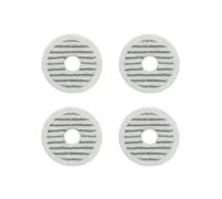 Lot de 4 tampons de nettoyage compatibles avec les aspirateurs sans fil Bissell SpinWave + Vac 37643/3764, balais et serpillères rotatifs électriques tout-en-un for sols durs(Light Grey)