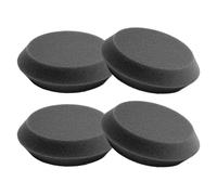 Lot de 4 tampons de polissage pour bowling, chiffon de séchage pour boules de bowling, pratique pour entretien, finition texturée, rénovation roulement doux, amélioration de l'adhérence