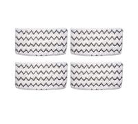 Lot de 4 tampons de Rechange en Microfibre Washabl compatibles avec Shark Steam Mop S1000 S1000C S1000WM S10001C S1000A Dirt Grip Pads