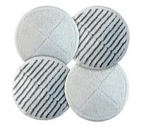 Lot De 4 Tampons De Vadrouille Spinwave For Nettoyage En Profondeur, Compatibles Avec Bissell, 2124 2039A, Nettoyants For Sols Durs (2 Doux + 2 À Récurer)