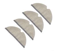 Lot de 4 tampons en microfibre pour nettoyeur robot Q8 MAX et MAX Plus Remplacement facile