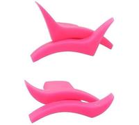 Lot de 4 tampons eyeliner ailés en silicone, applicateur de fard à paupières Lazy Eye Liner en silicone pour fard à paupières, fard à paupières, anti-plis, durabilité