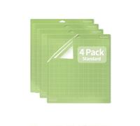 LOT DE 4 TAPIS DE DÉCOUPE COMPATIBLES CRICUT MAKER/EXPLORE- ADHÉRENCE STANDARDGRIP, QUALITÉ PREMIUM- PARFAITS POUR TOUS VOS PROJETS CRÉATIFS. LUCIOLE&SCRAP
