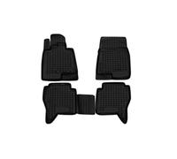 Lot de 4 Tapis de Sol 3D sur Mesure pour Mitsubishi Pajero IV (V80), modèles à partir de 2006 et >, Noir