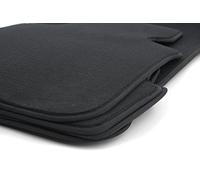 Lot de 4 tapis de sol de qualité originale pour voiture en velours par kh Teile - Noirs