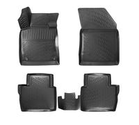 Lot de 4 tapis de sol en caoutchouc 3D pour Peugeot 508 Berline 2018-2025 TPE Noir