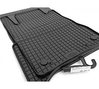 Lot de 4 Tapis de Sol en Caoutchouc pour Classe E C207 A207 - De qualité supérieure - pour Toutes Saisons - avec Fixation - Noir