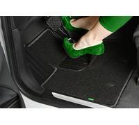 Lot de 4 Tapis de Sol en Textile sur Mesure KLEVER conçus pour Renault Duster 4WD 2011-2015, Cross.