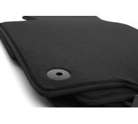 Lot de 4 tapis de sol Kh Teile en velours A3 8P avec fixations d’origine