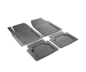 Lot de 4 Tapis de Sol universels en Caoutchouc pour Peugeot 2008