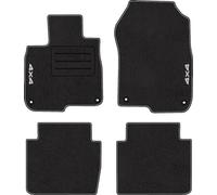 Lot de 4 tapis en velours pour Honda CR-V V (2016-2023) avec broderie 4X4 - Lux