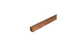 Lot de 4 Tasseaux Sapin Traité marron, L.2,40 m x l.2,75 cm x Ep.27,5 mm