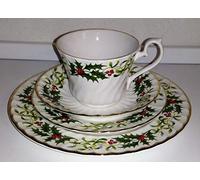 Lot de 4 tasses à café Royal Kendal, motif fleuri