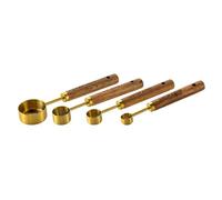 Lot de 4 tasses à mesurer en acier inoxydable - Cuillères - Outil de cuisine pour la pâtisserie et la cuisine
