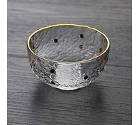 Lot de 4 tasses à saké japonaises en verre - Mini tasses à thé Kung Fu - Petites tasses à thé en verre pour thé vert, oolong et saké - Design élégant, parfait pour les cérémonies du thé et les cadeaux