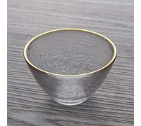 Lot de 4 tasses à saké japonaises en verre - Mini tasses à thé Kung Fu, petites tasses à thé pour thé vert et Oolong, gobelets à eau élégants pour cérémonie du thé, pour les amateurs de thé